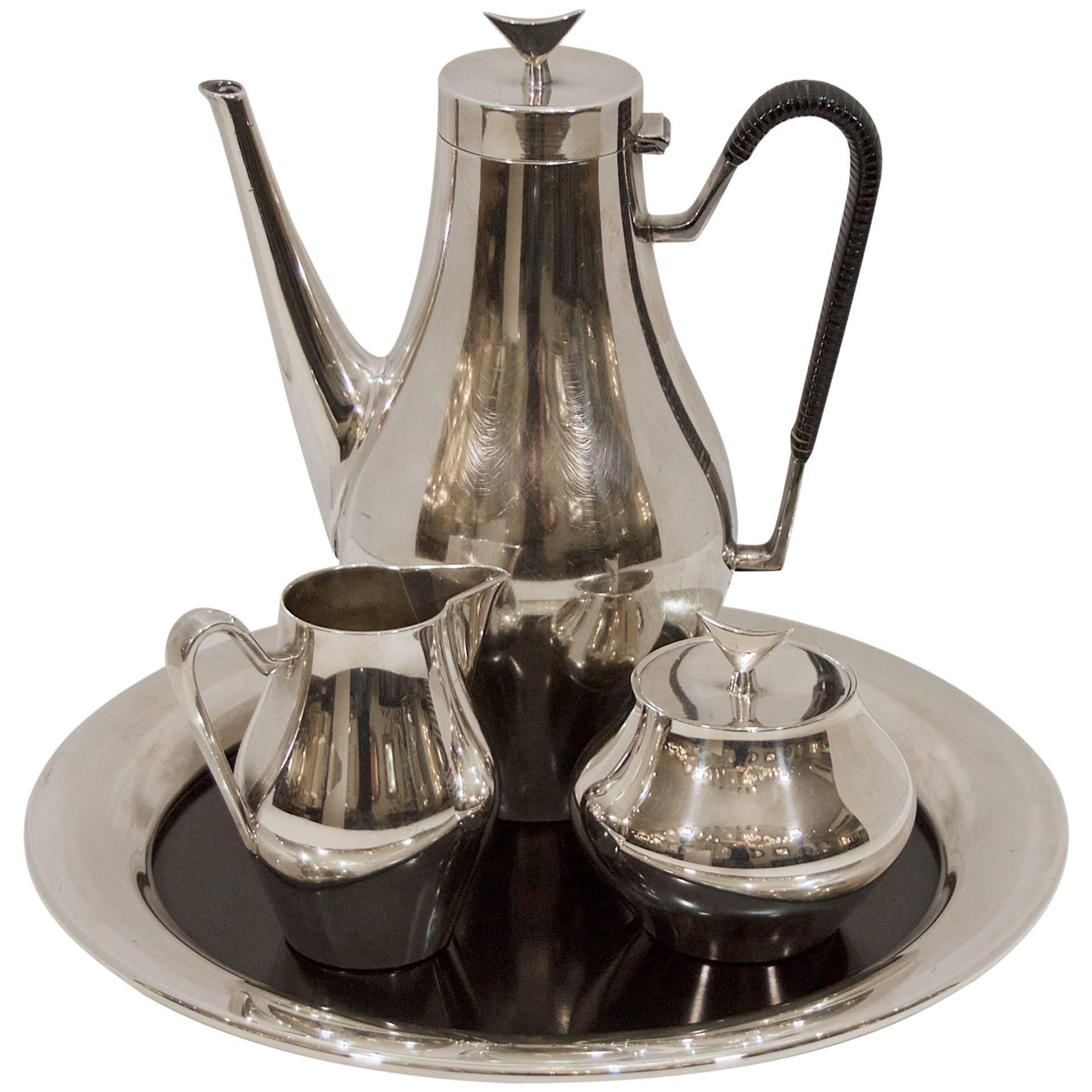 Reed & Barton "Denmark" Coffee Service with Tray For Sale
