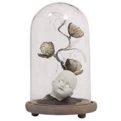 Doll Head Diorama by Ron Rowe