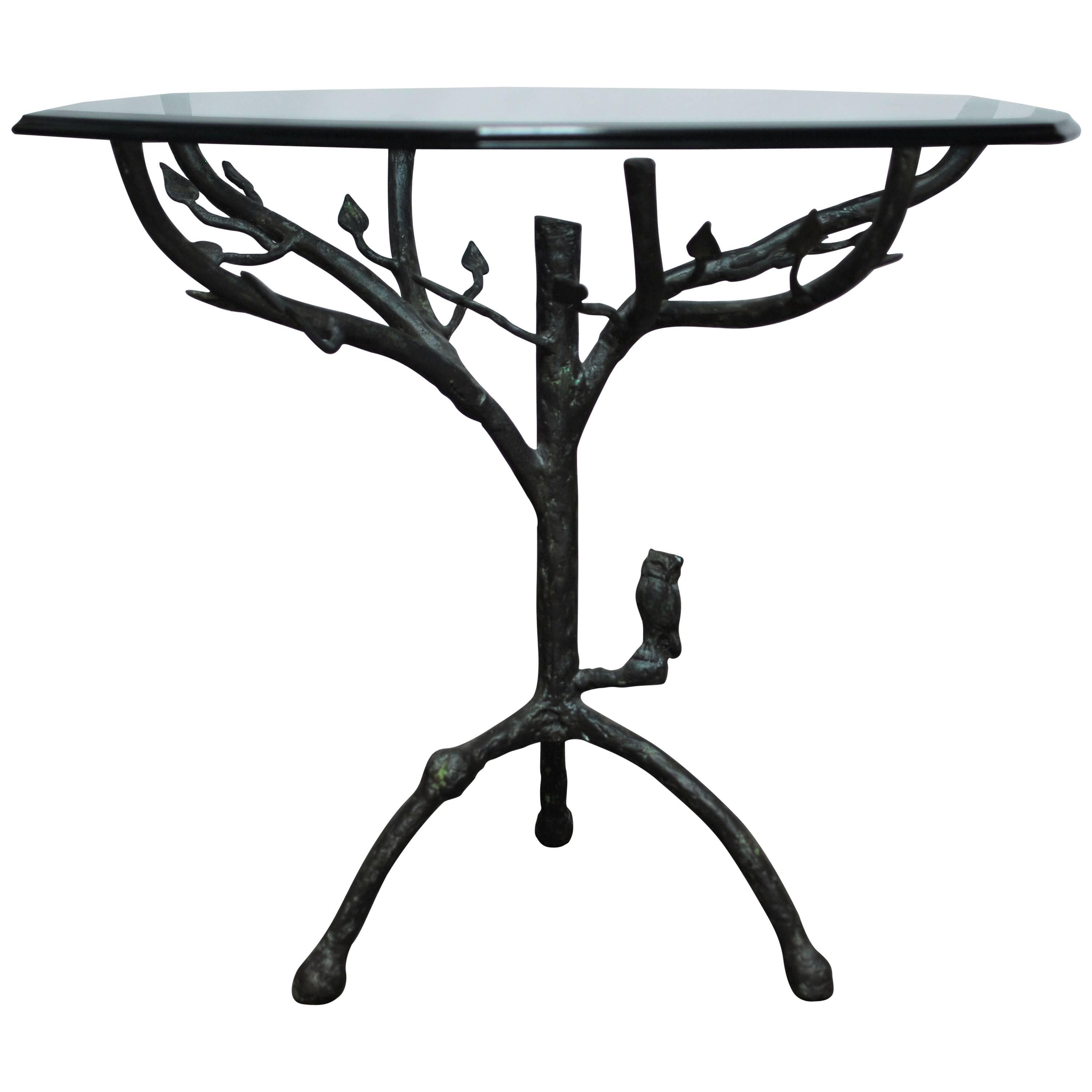 Giacometti Inspired Tree Pedestal Table