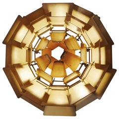 Artichoke Copper Lamp by Poul Henningsen