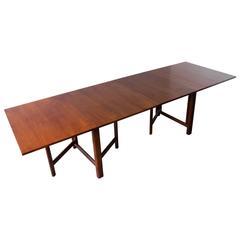 Vintage Bruno Mathsson "Maria" Gateleg Table