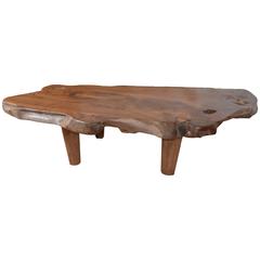 Single Slab-Top Coffee Table