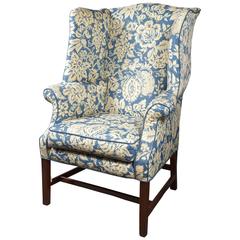 Antique George III Wingback Chair