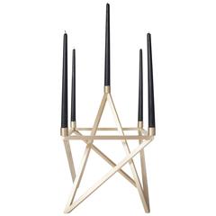 Contemporary Brass 'Pagan' Star Candelabra by Material Lust, 2016 2