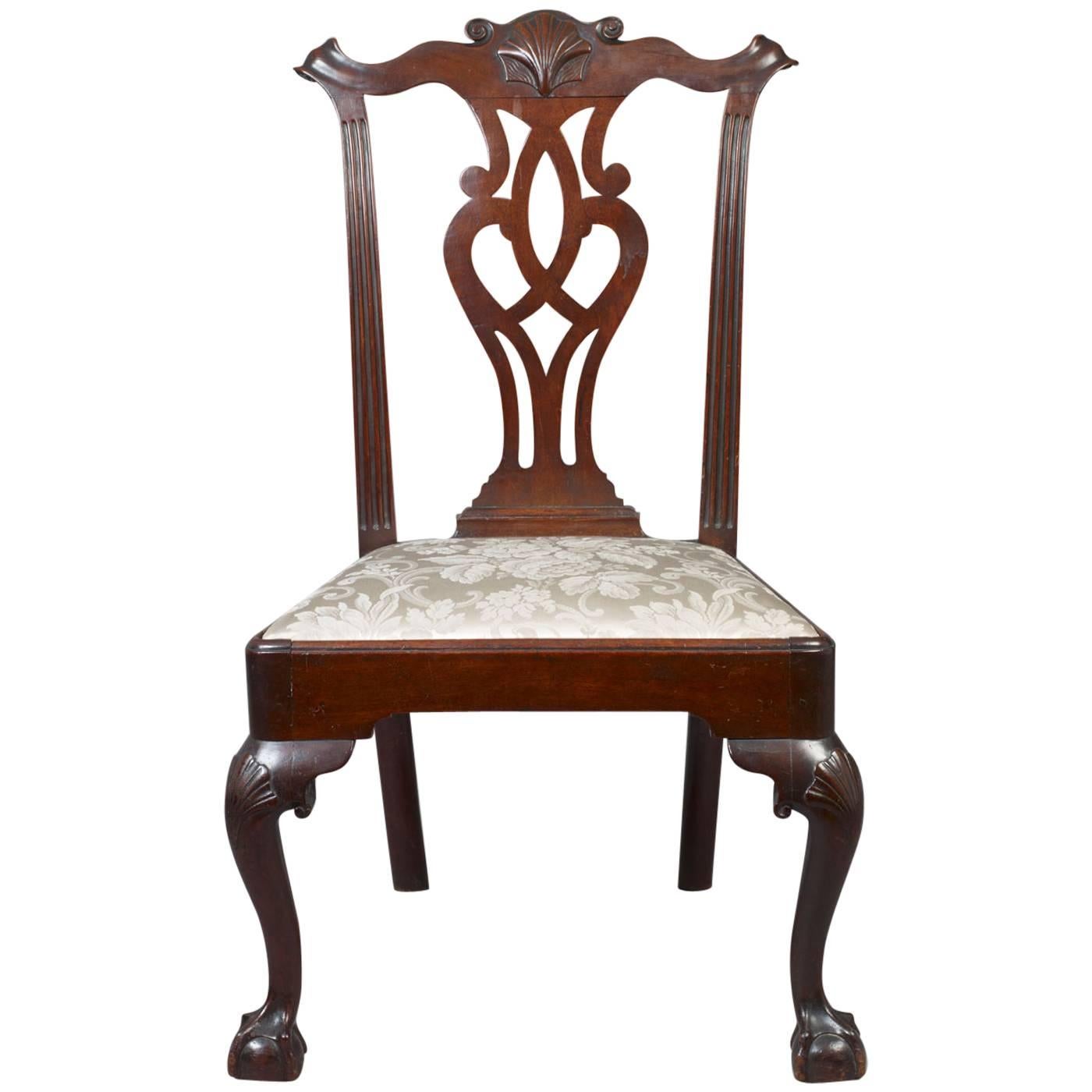 Chippendale Carved Side Chair