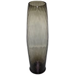 Mid Century Grey Empoli Vase