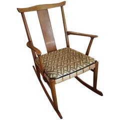 Vintage Axel O. Larsen Rocking Chair