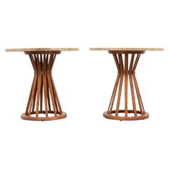 Pair of Large Edward Wormley "Sheaf of Wheat" Tables, Circa 1965