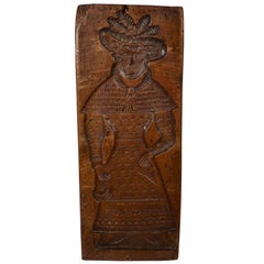 Antique 19th Century, Double-Sided Wooden Gingerbread Mold