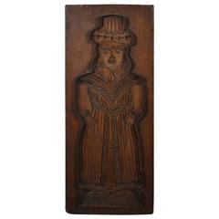 Wooden Gingerbread Mold