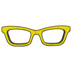 Riesiges Nerd-Brillen-Leuchtreklameschild:: 1960er Jahre