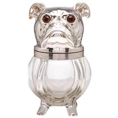 Large Novelty Ice Bucket in the Form of a Dog, French, circa 1920-1925 9