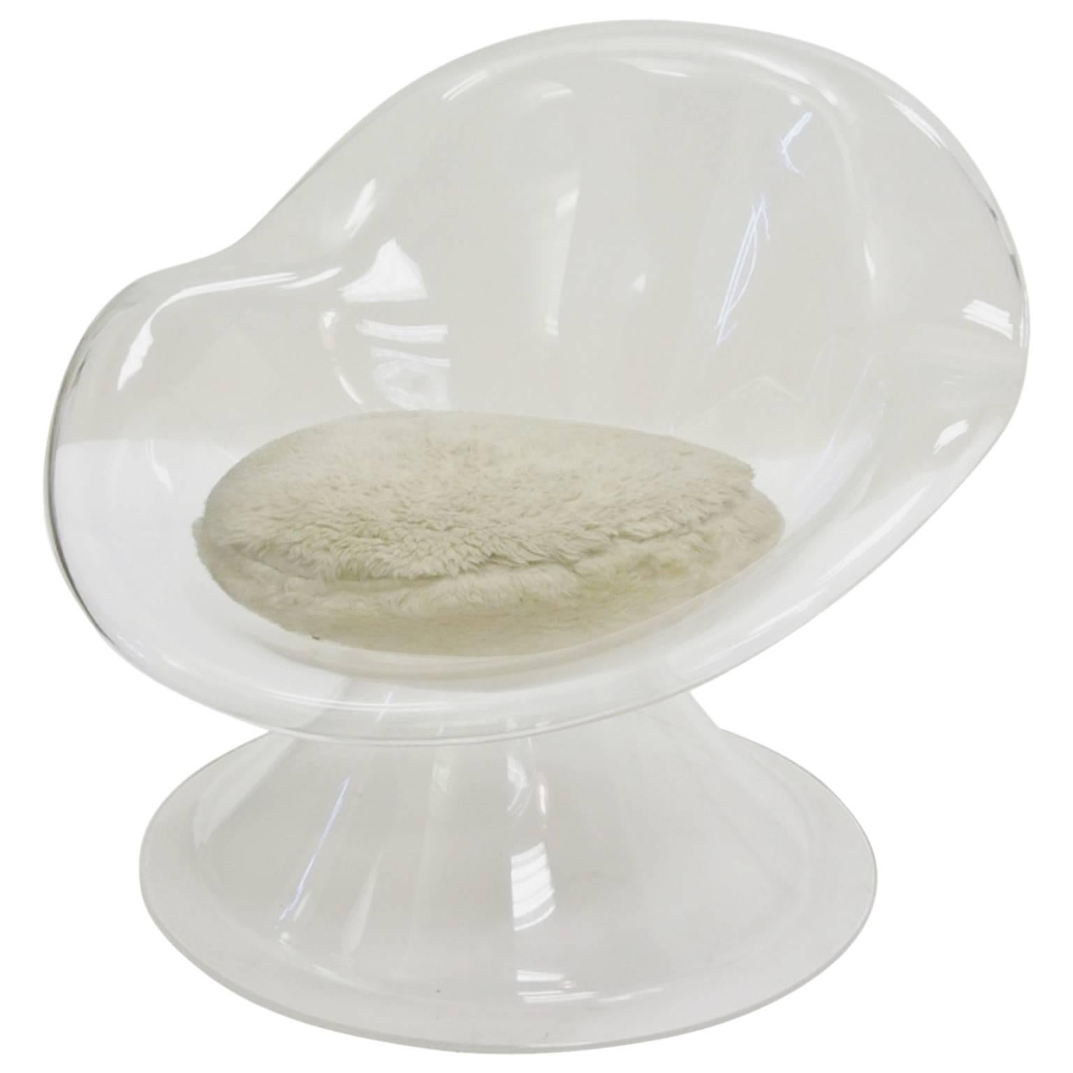 Lucite "Jonquil" Chair from the Invisible Series by Erwine and Estelle Laverne