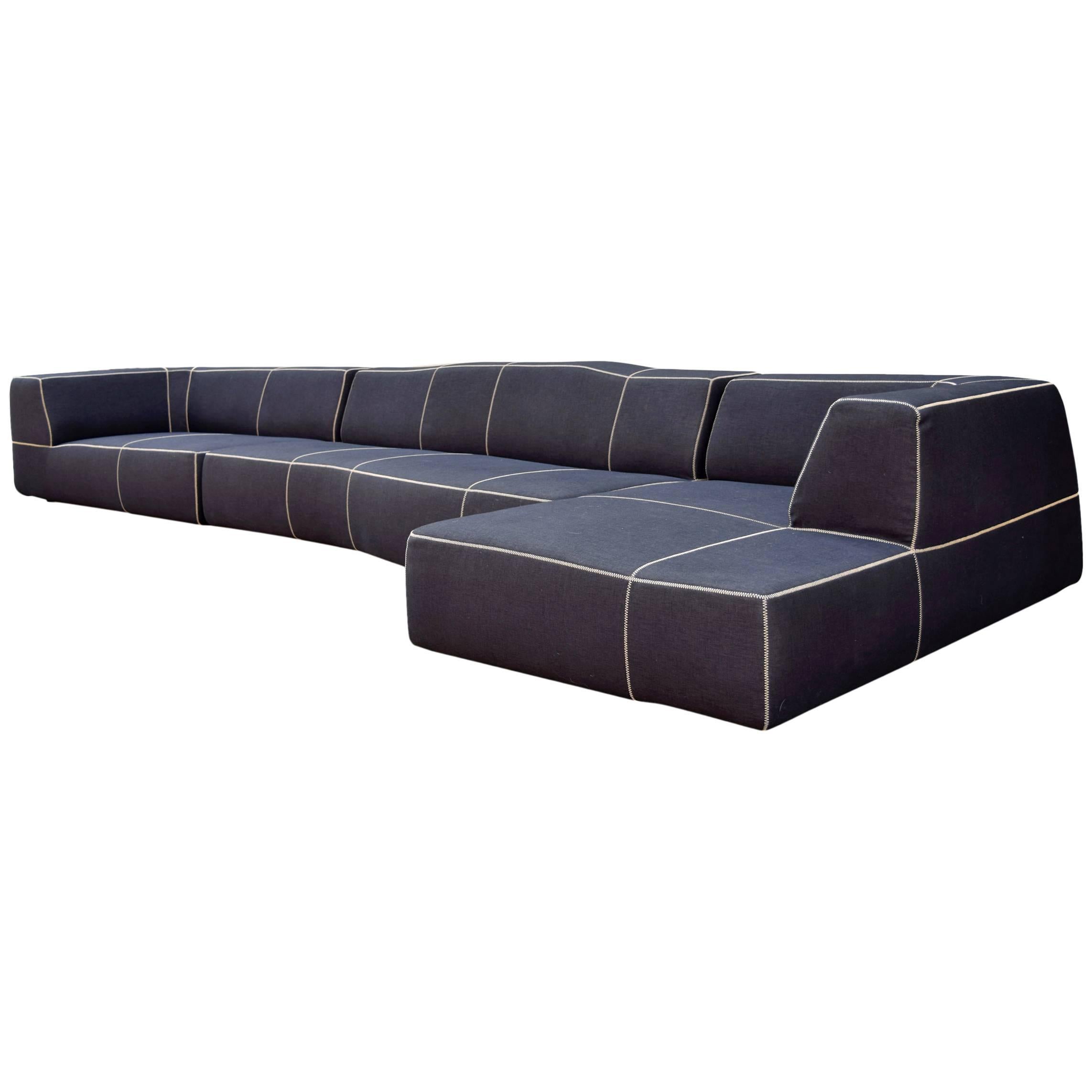 B&B Italia "Bend" Sofa by Patricia Urquiola at 1stDibs