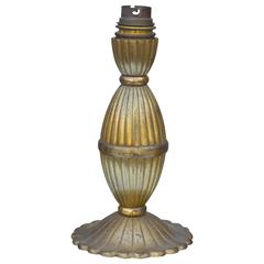 Small Gilt Bronze Table Lamp in the Style of Sue et Mare 9