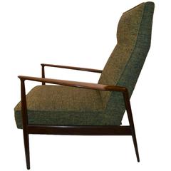  Midcentury High-Back Lounge Chair 
