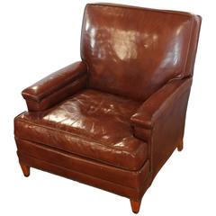 Antique Leather Club Chair