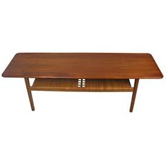 1950s Teak and Oak Hans J Wegner Coffee Table