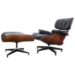 Herman Miller Eames Rosewood 670/671 Lounge Chair and Ottoman 4