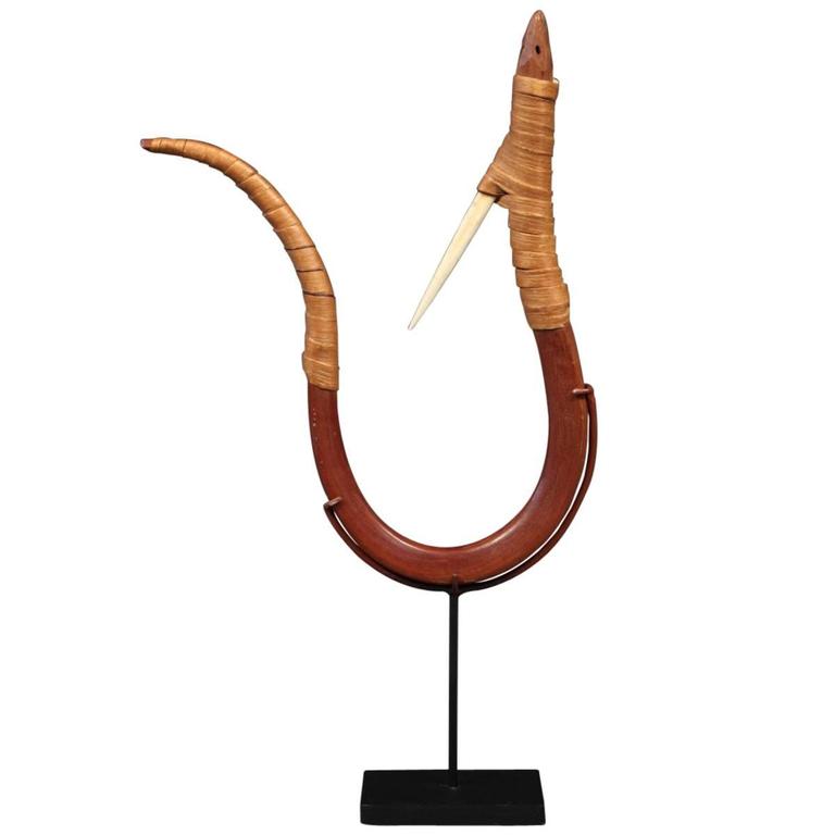 19th century fishing hook Antique Leather and Steel Gaff sizes may vary Fish hook - Wikipedia