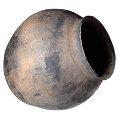 Early 20th Century Handmade Clay Pot