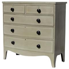 Bow Front Regency Chest of Drawers