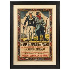 Antique French Propaganda Poster