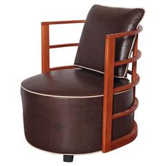 Iconic Art Deco Machine Age Gilbert Rohde Herman Miller Bentwood Chair No. 3451