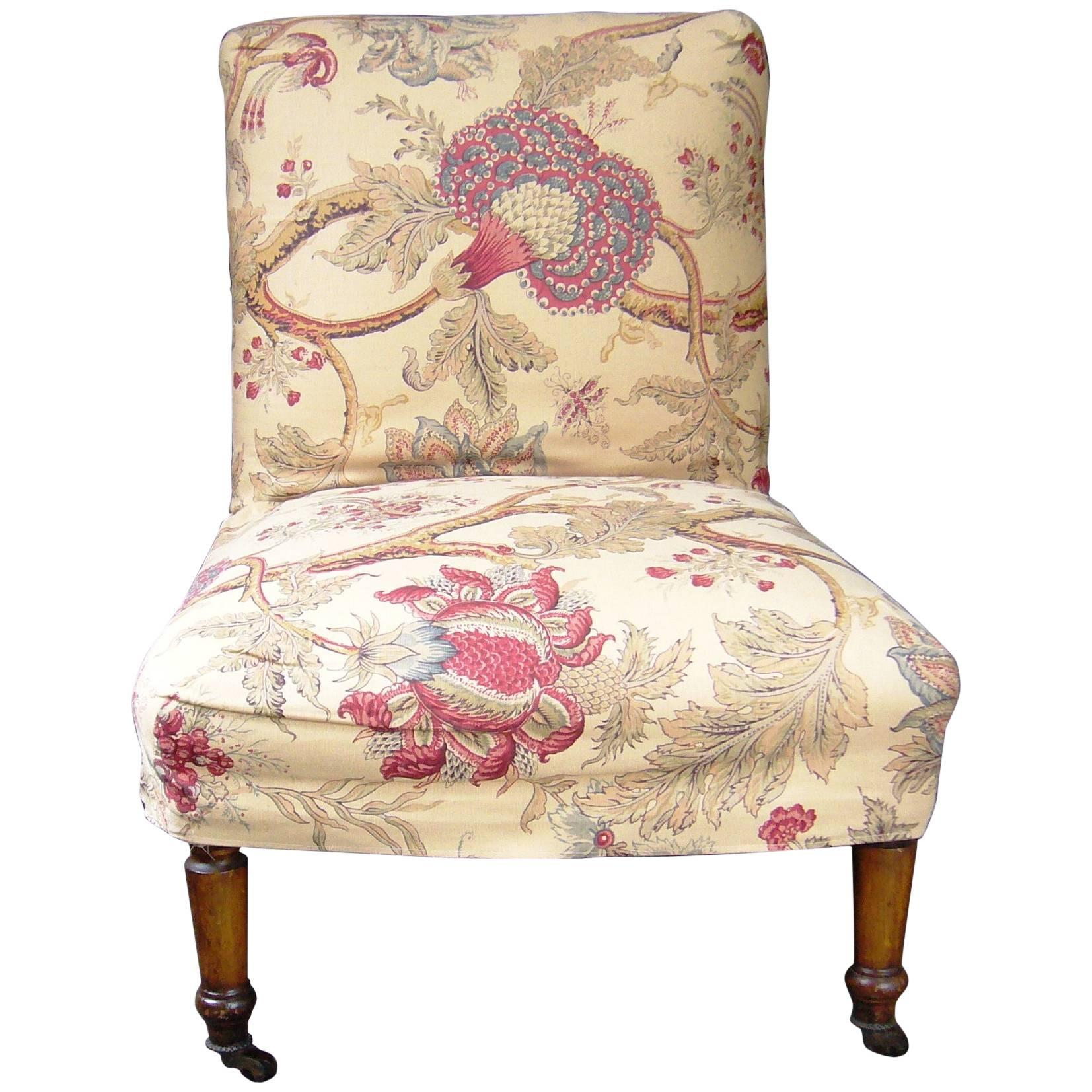 English Slipper Chair
