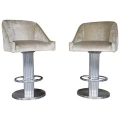 Pair of Bar Stools by Design for Leisure