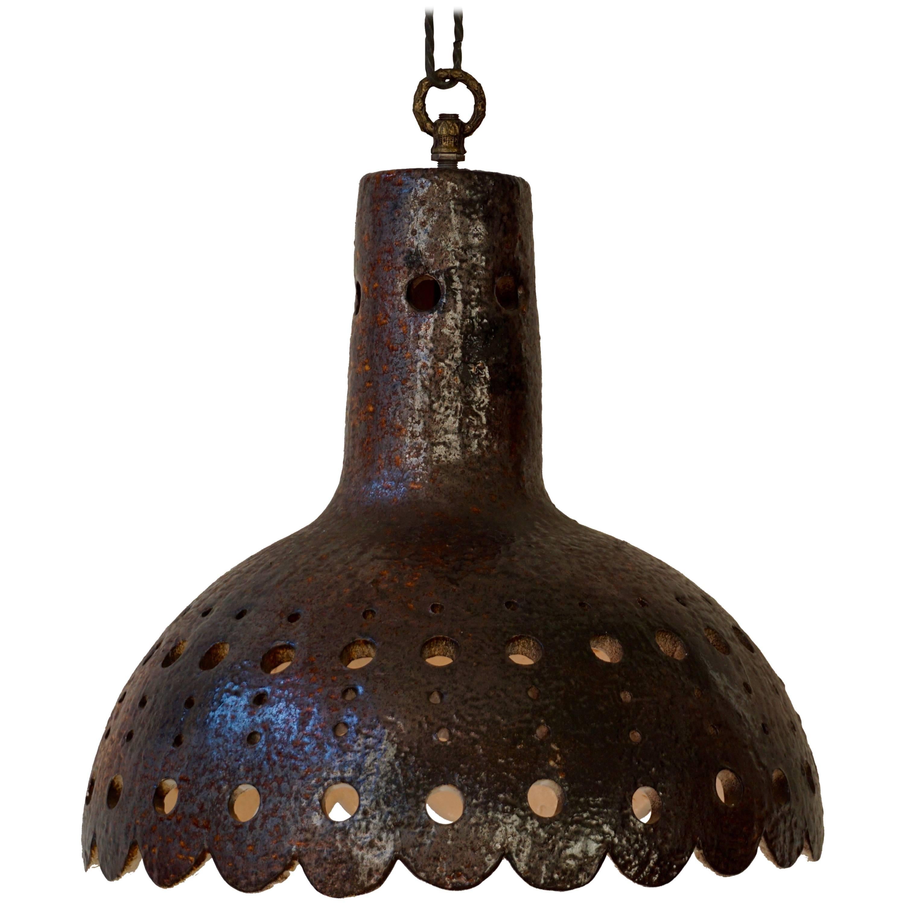 Ceramic Pendant Light at 1stDibs