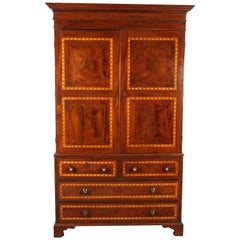 South American Mahogany Linen Press