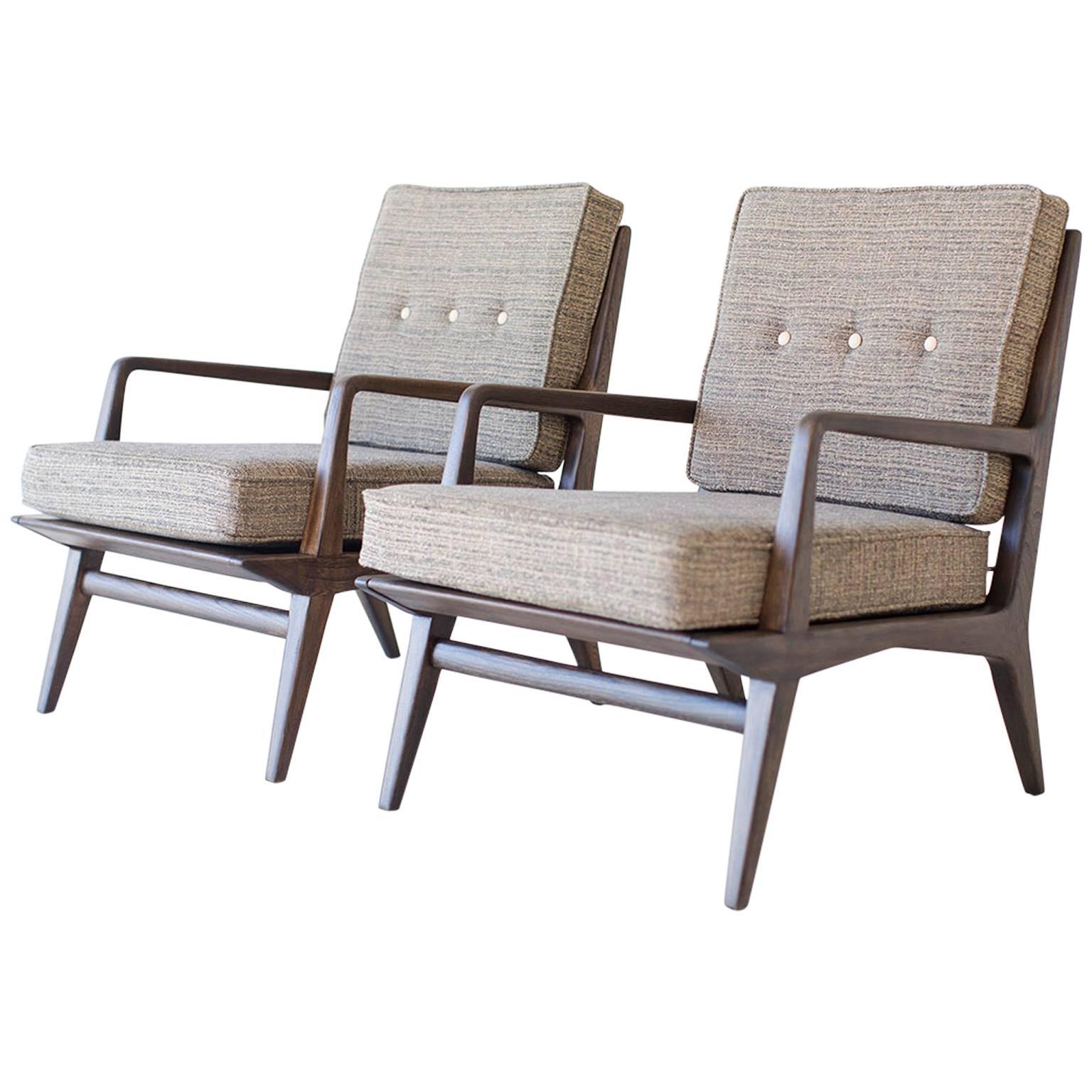 Carlo de Carli Lounge Chairs for M. Singer & Sons