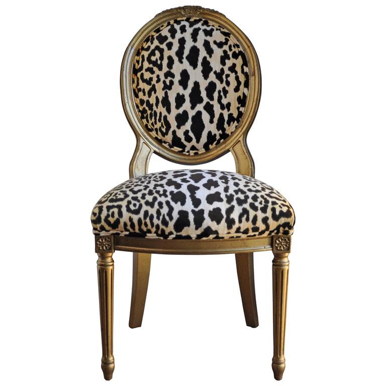 French Louis XVI Style Accent Chair at 1stDibs