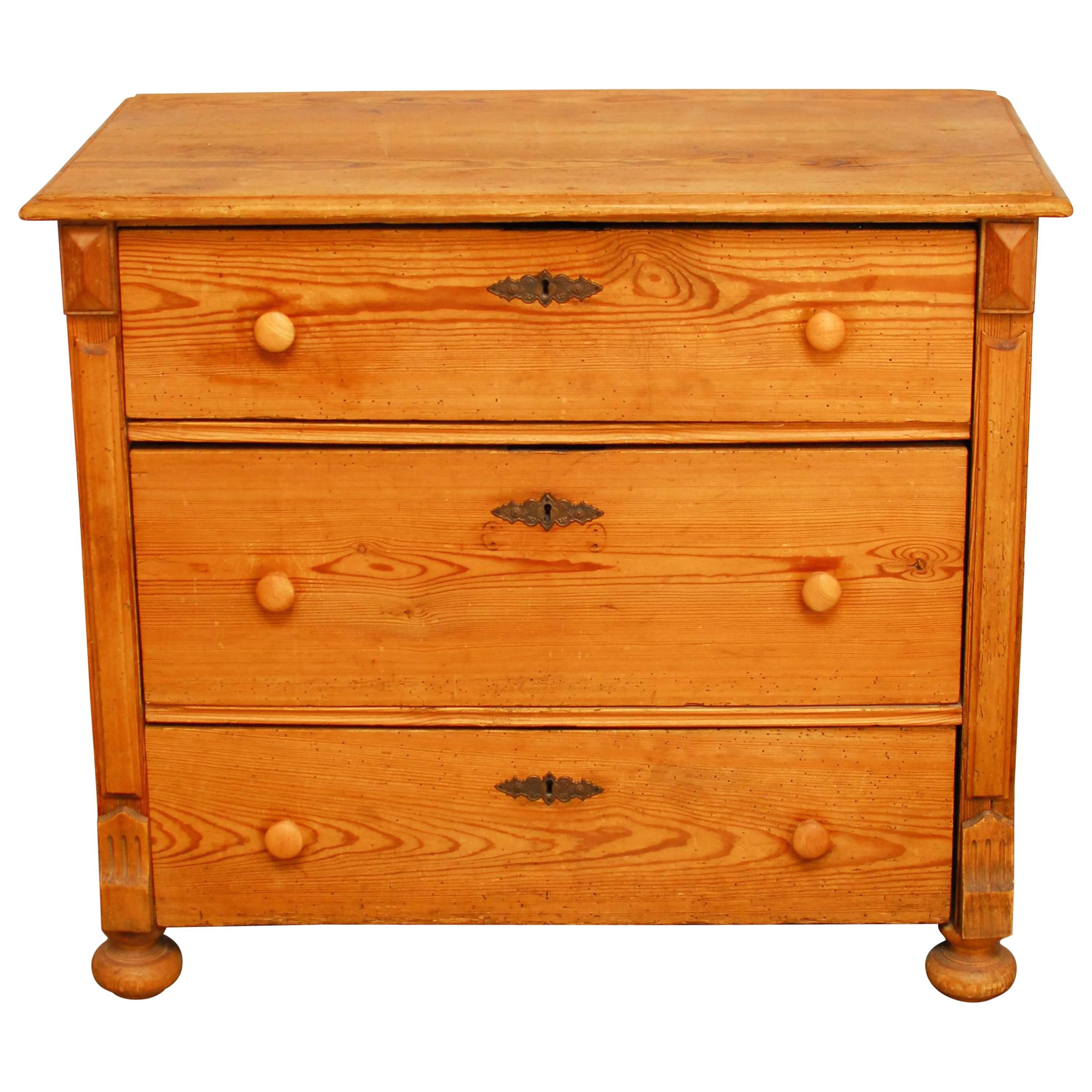 19th Century French Pine Commode