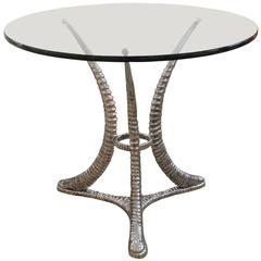 "Tusk" Table by Arthur Court