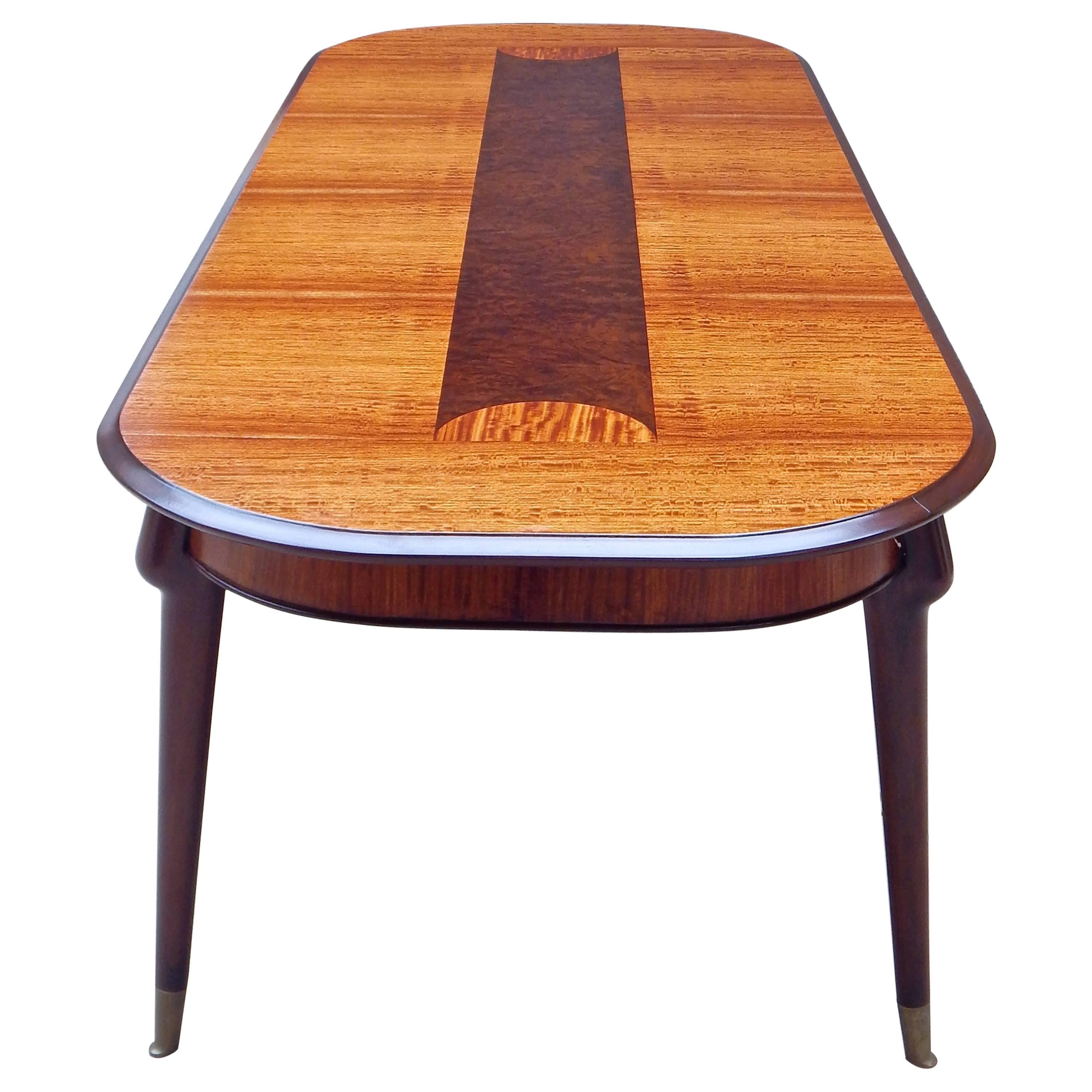 Argentine Mid-Century Modern "Americano Funcional" Dining or Conference by Bonta For Sale