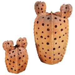 Cactus Ceramic Sculptures