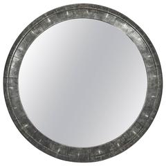 Exceptional Art Deco Style Mirror in Exotic Shagreen 
