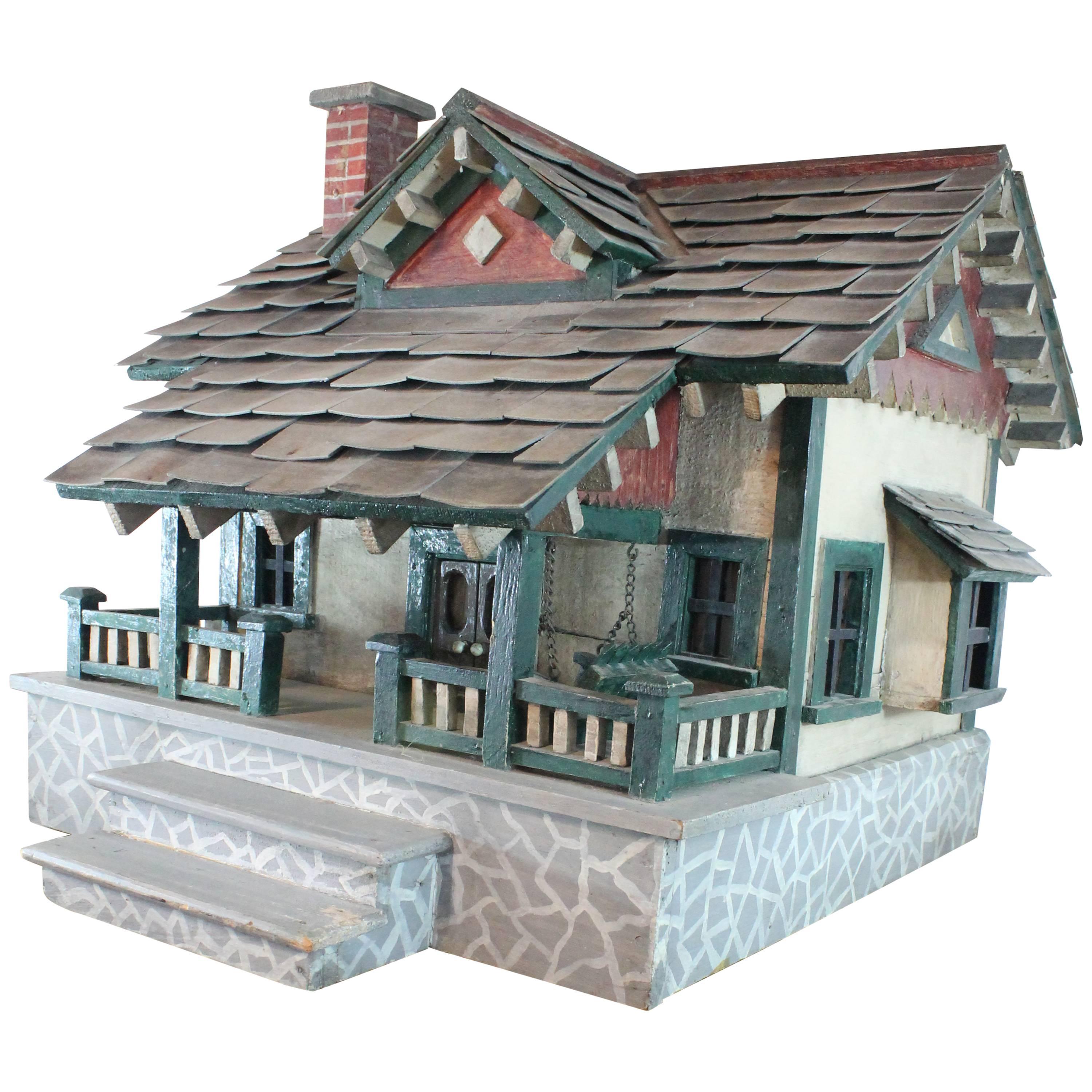 Early 20th Century Folk Art Architectural Model For Sale