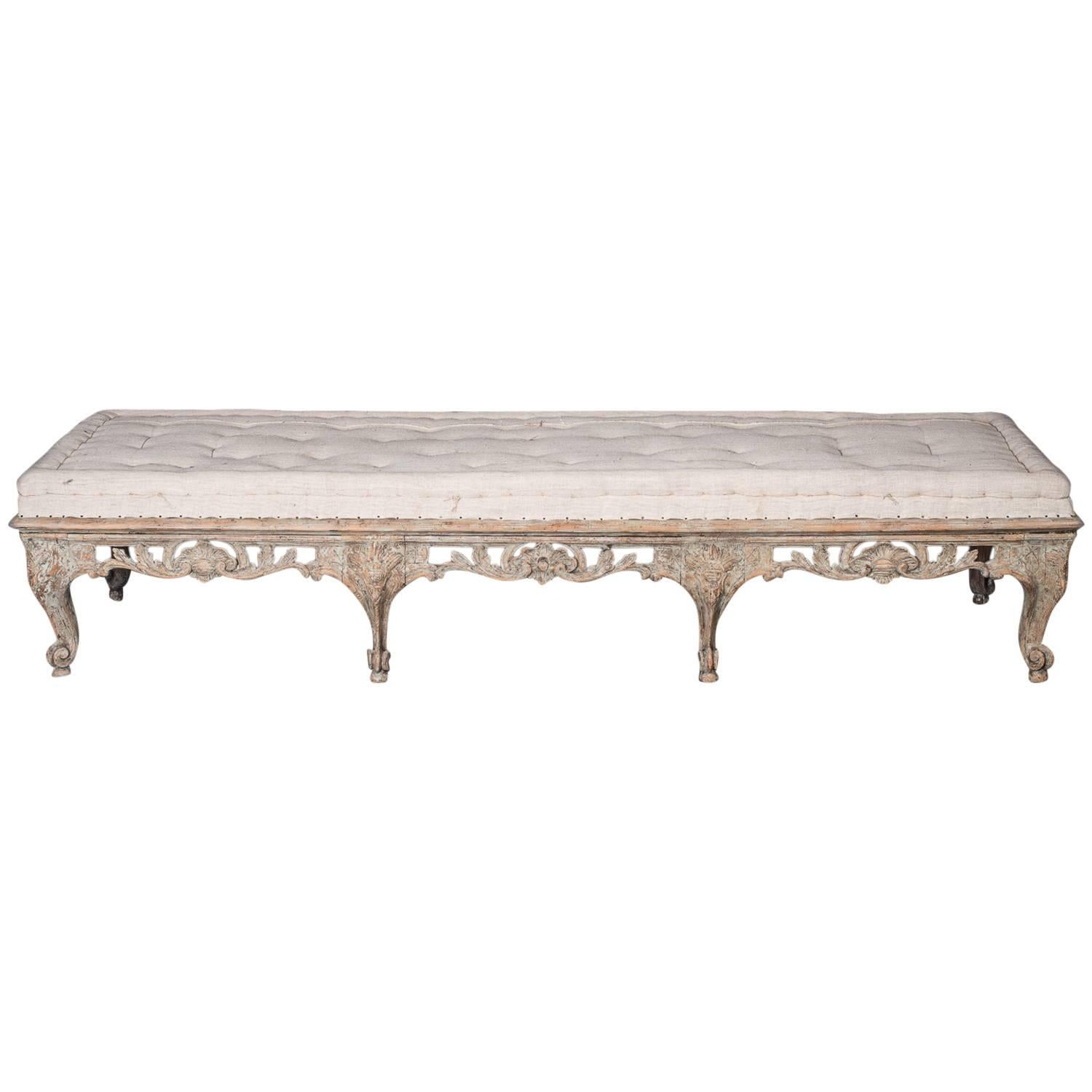Large Rococo Bench