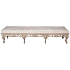 Large Rococo Bench