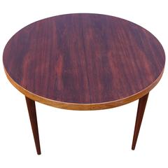 Retro Danish, Mid-Century Modern Rosewood and Teak Dining Table by Kai Kristiansen