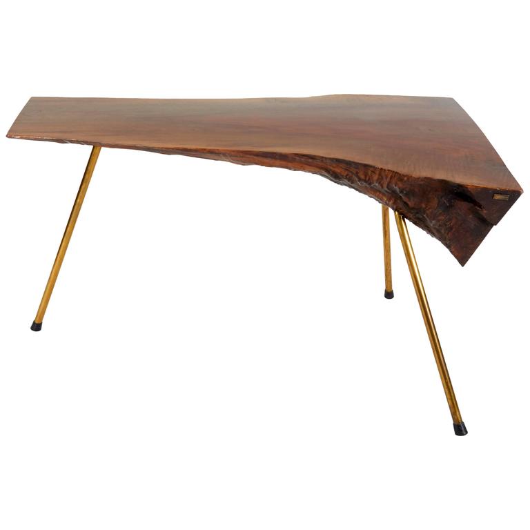 Walnut Table by Carl Auböck For Sale at 1stdibs