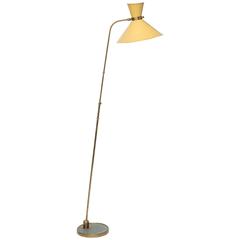1950s French Articulated Floor Lamp by Boris Lacroix 11