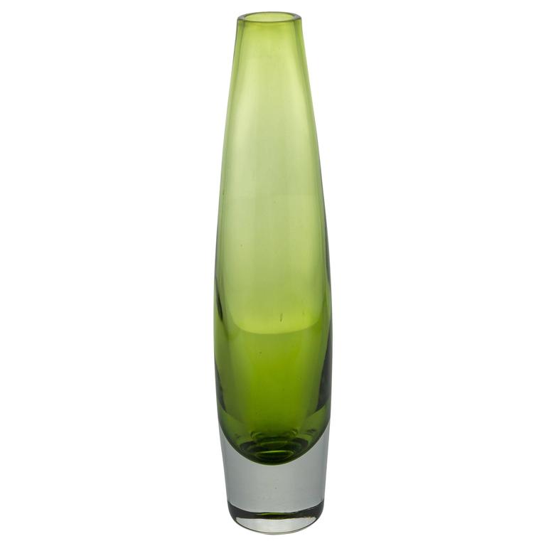Modern Light Green Crystal Bud Vase at 1stDibs crystal bud vases