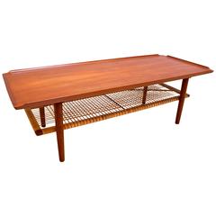 Danish Modern Poul Jensen Teak Coffee Table