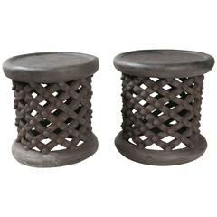 Pair of Cameroon Stools