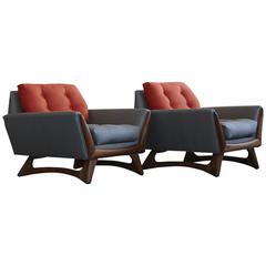 Pair of Adrian Pearsall Boomerang Lounge Chairs for Crafts Associates