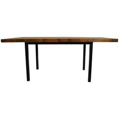 Milo Baughman 'Multi-Wood' Dining Table by Directional Furniture Co.